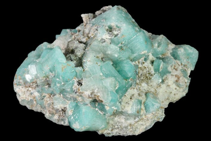 Amazonite Crystal Cluster with Smoky Quartz - Colorado #168074